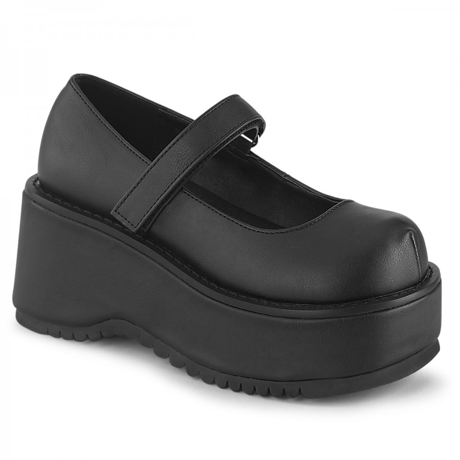 Dolly Flatform Mary Jane Gothic Lolita Shoes