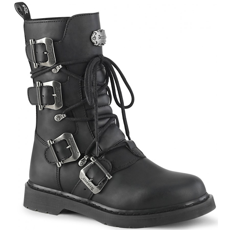Mens boots with straps and buckles on sale