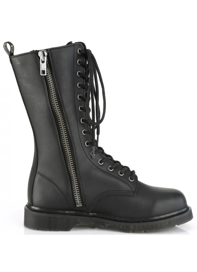 men's mid calf lace up boots