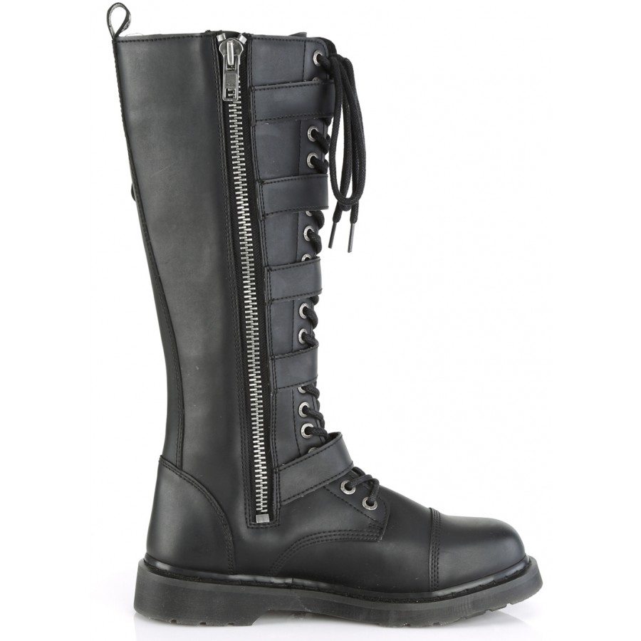 Mens knee high leather boots sale
