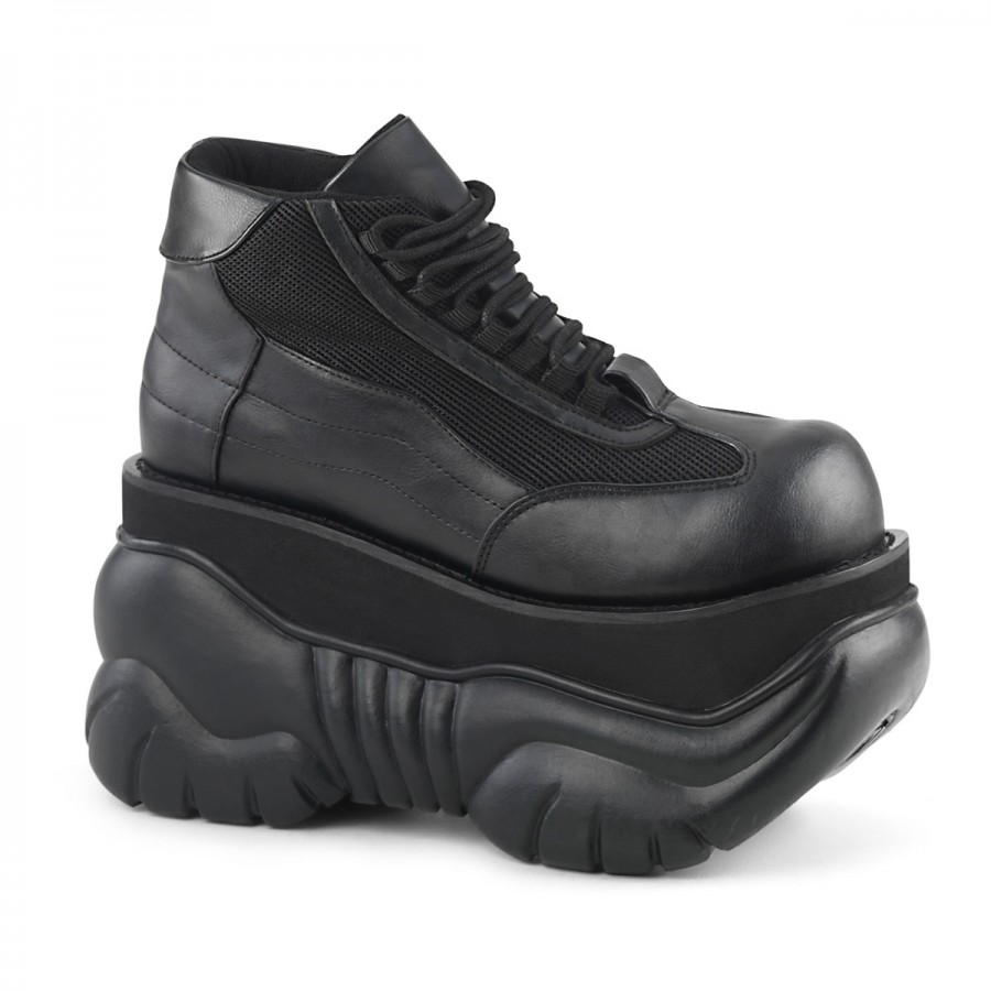Boxer Men s Platform Shoes Demonia Gothic Shoes
