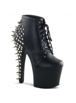 Fearless Extreme High Heel Studded Granny Boots