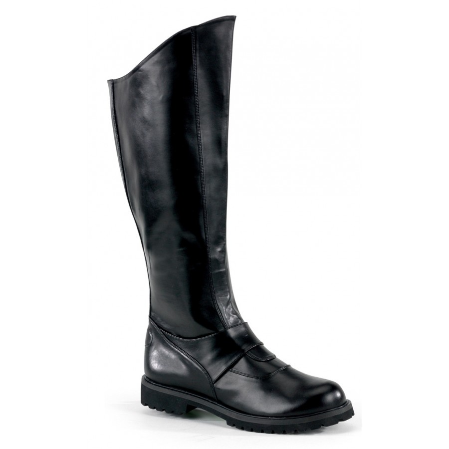 Plain black deals boots