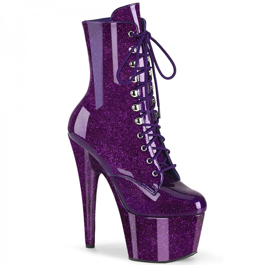 Purple and deals black boots