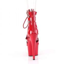 Adore Red Cage Strap Platform Bootie