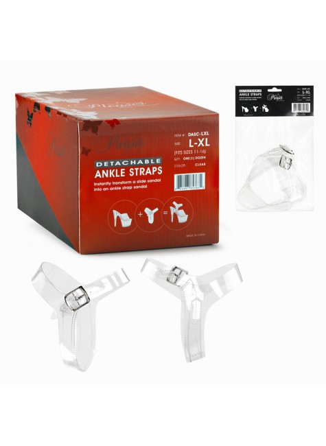 Detachable Clear Ankle Straps