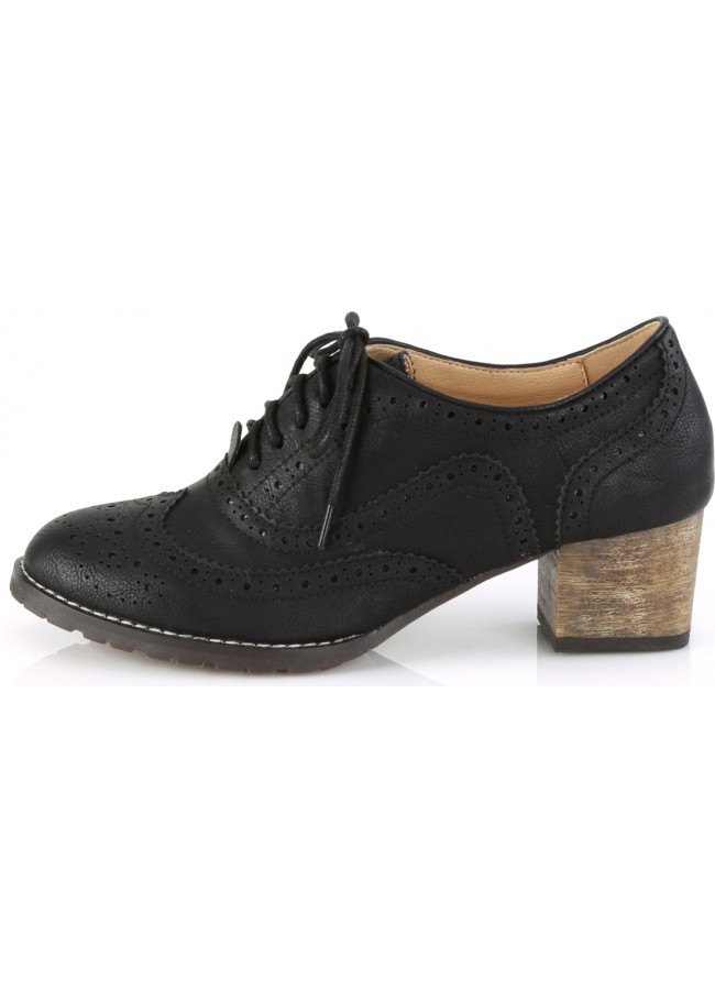 women's wingtip oxford shoes
