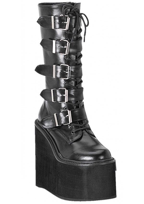 Swing Womens Platform Mid-Calf Boots