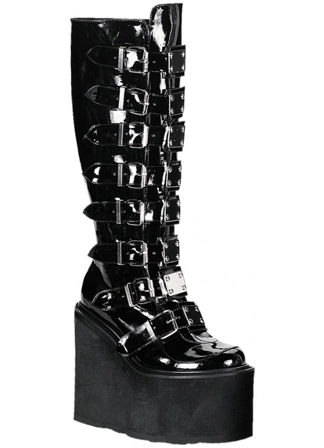 long boots platform