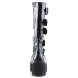 Trashville Buckled Up Unisex Knee Boots