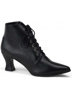 Black Victorian Ankle Bootsie