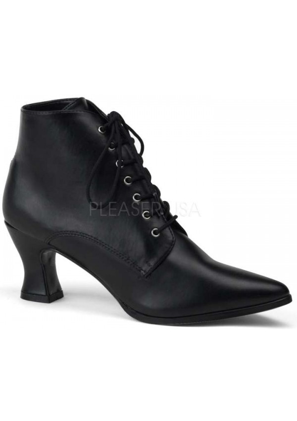 Black Victorian Ankle Bootsie