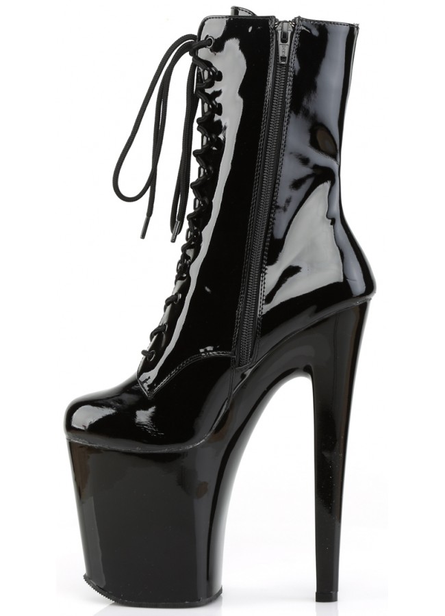 4 inch black boots