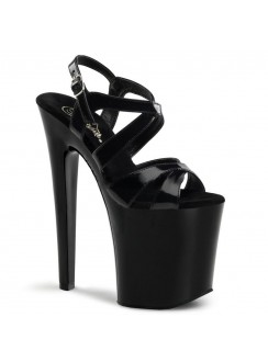 Xtreme 8 Inch Heel Strappy Platform Sandal