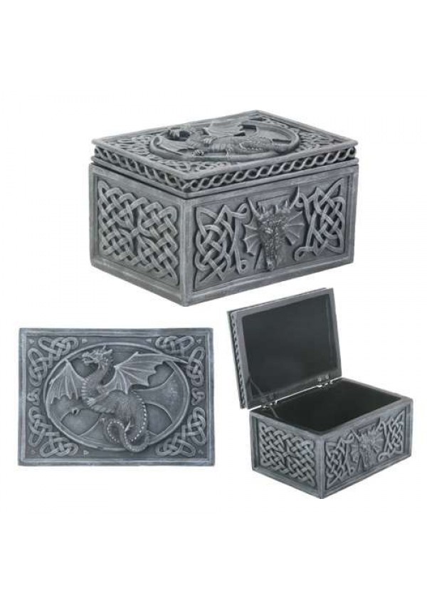 Dragon Celtic Jewelry Box