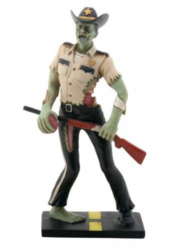 Zombie Sheriff Statue