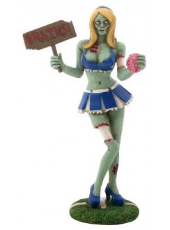 Zombie Cheerleader Statue