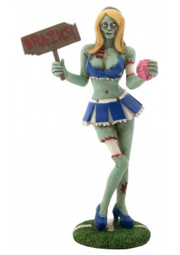 Zombie Cheerleader Statue