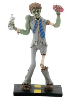 Zombie Business Man Statue