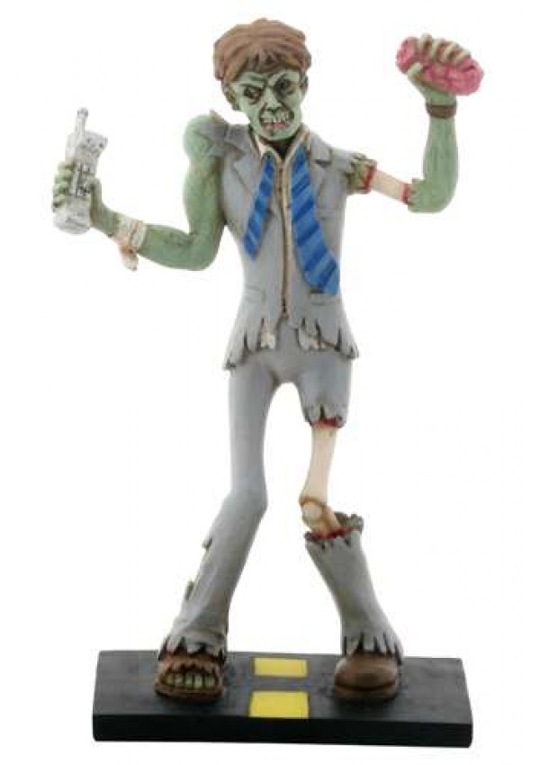 Zombie Business Man Statue