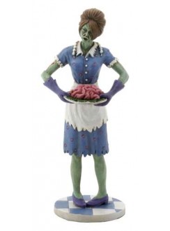 Zombie Housewife Statue