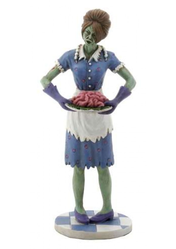 Zombie Housewife Statue