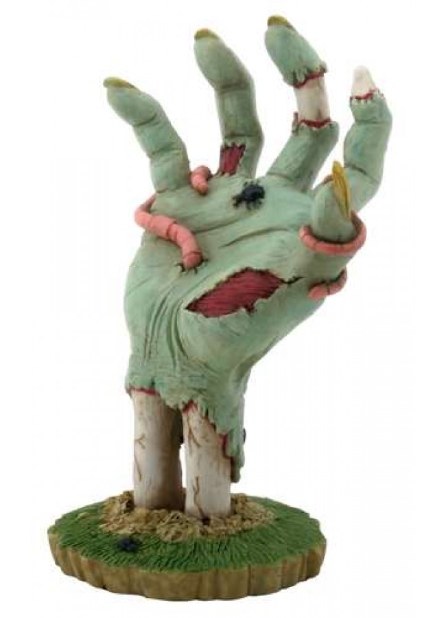Walking Dead Zombie Hand Rises from the Grave - Gruesome Horror Statue