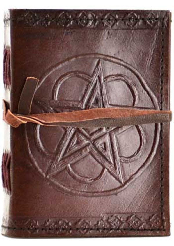 Pentagram Leather Pocket Size Journal