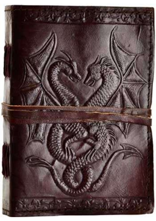 Double Dragon Leather Journal