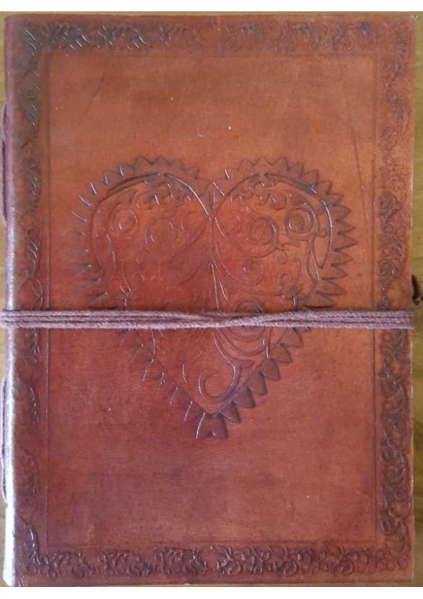 Heart Leather Journal