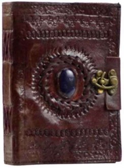 Gods Eye Brown Leather 7 Inch Journal with Latch