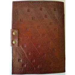 Moon Goddess 7 Inch Leather Journal with Latch