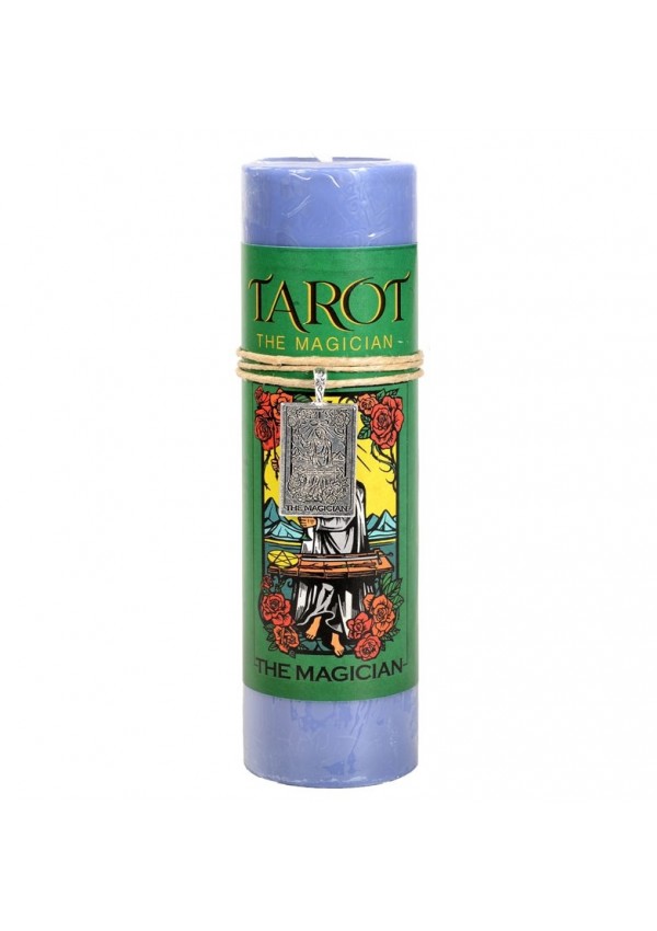 Magician Tarot Card Candle with Pendant for Transformation