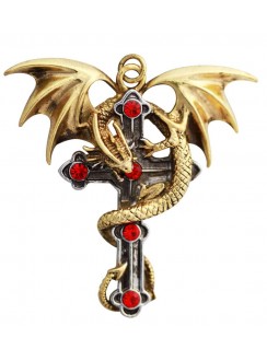 Crux Dragana Gothic Cross Necklace