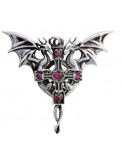 Duos Celtica Gothic Dragon Necklace