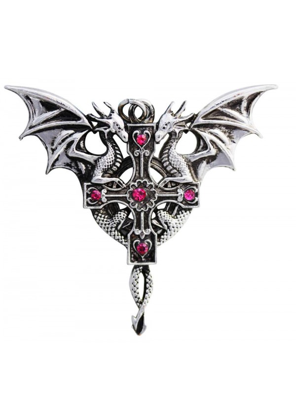 Duos Celtica Gothic Dragon Necklace