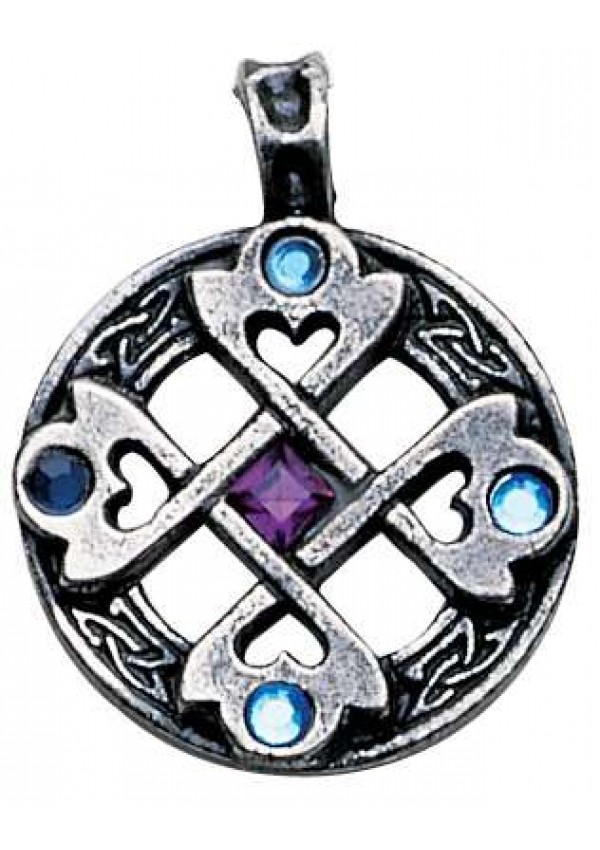 Celtic Cross Heart Pendant