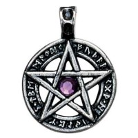 Runic Pewter Pentagram for Achievement