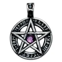 Runic Pewter Pentagram for Achievement