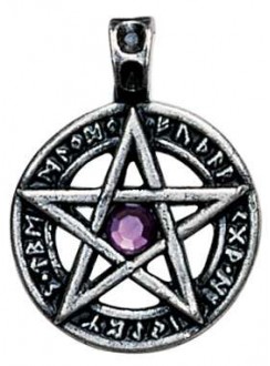 Runic Pewter Pentagram for Achievement