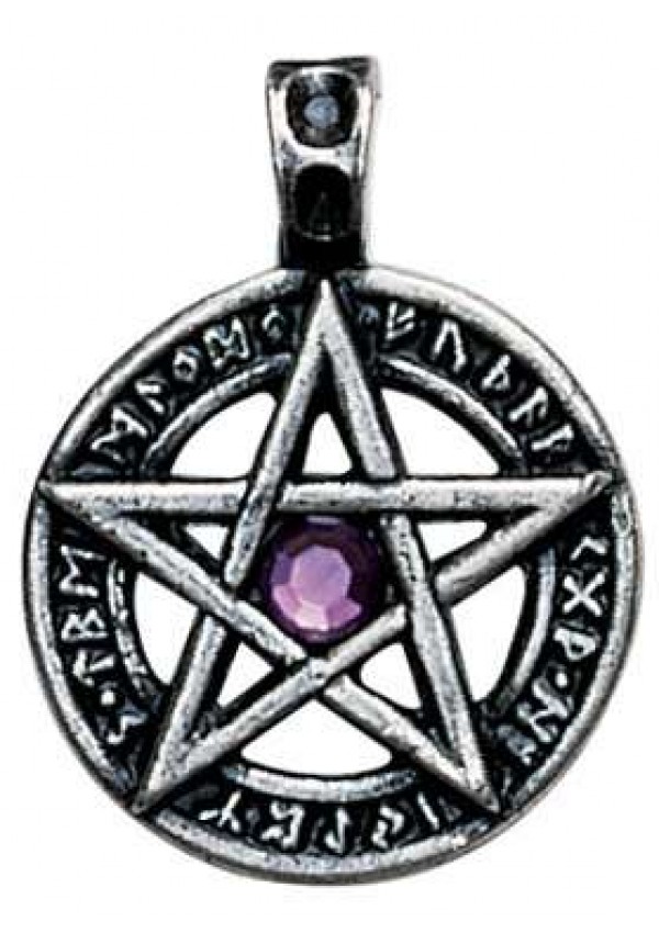 Runic Pewter Pentagram for Achievement